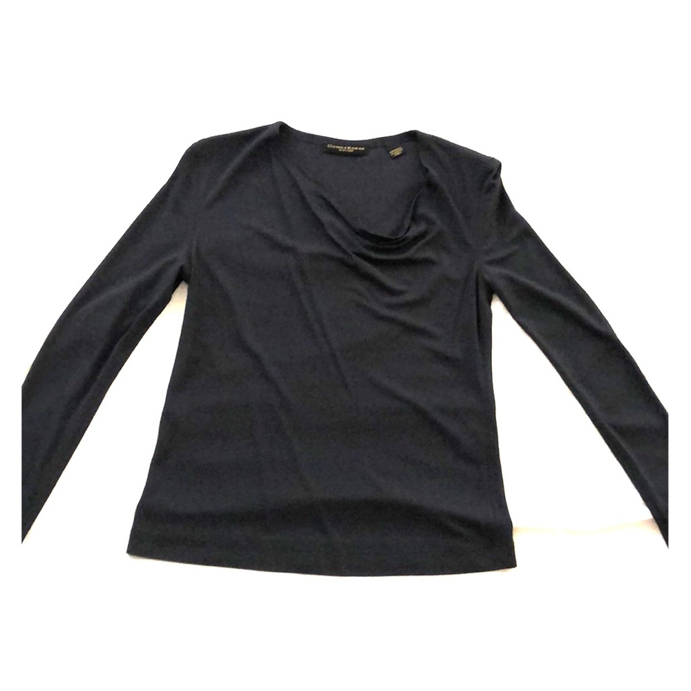 Donna Karan New York drape top